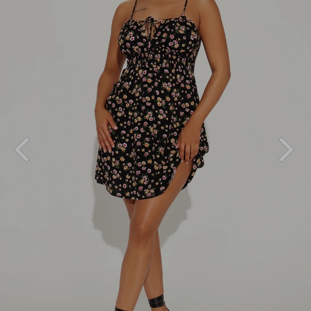 Floral Mini Dress